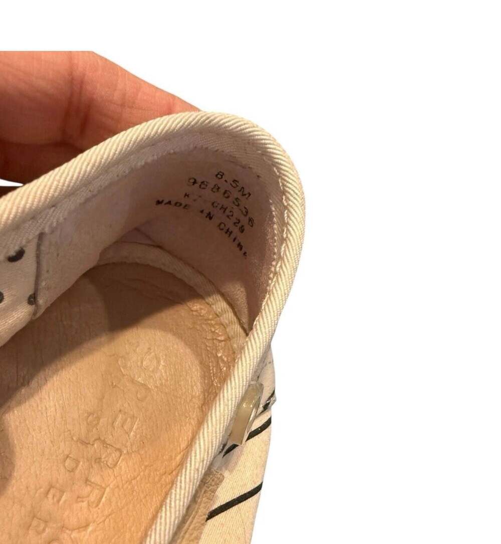 Sperry Top-Sider Striped Canvas Bow Espadrille Flats Size 8.5M - Picture 6 of 8